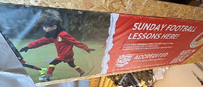 Vibrant Colors & Crisp Printing – Perfect for Football Clubs & Events!