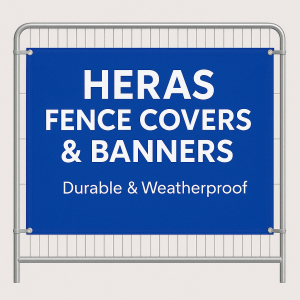 Buy Heras Fence Covers & Banners Durable & Custom Printed