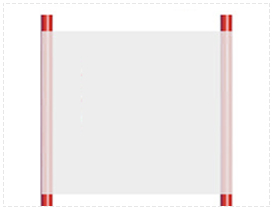 PolePocket 3 inches left & right